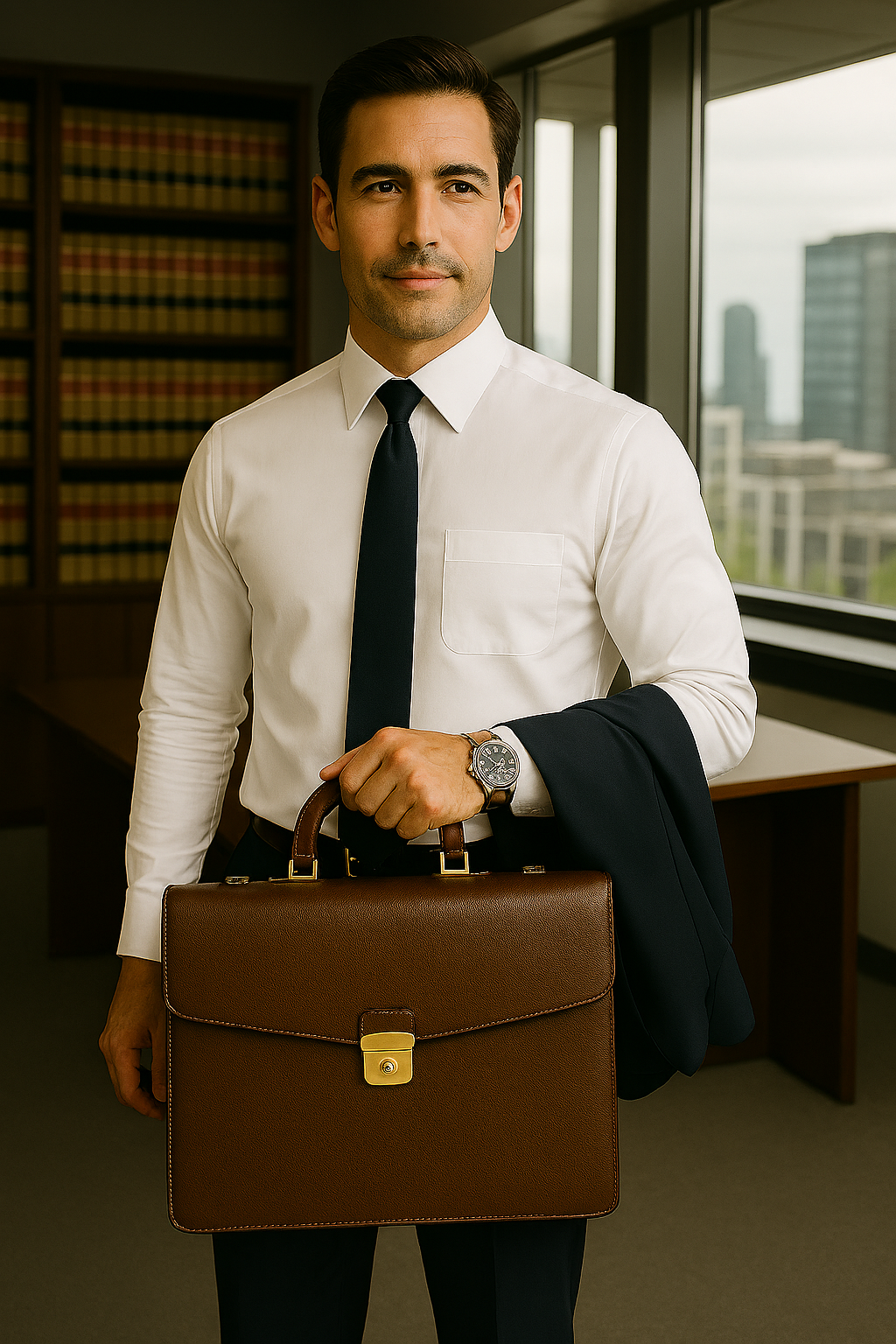 Person wearing a comfortable white cotton shirt